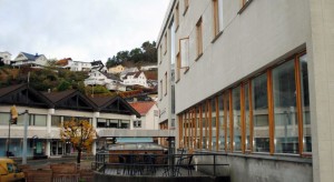 Hotellet ligg i Gata 2